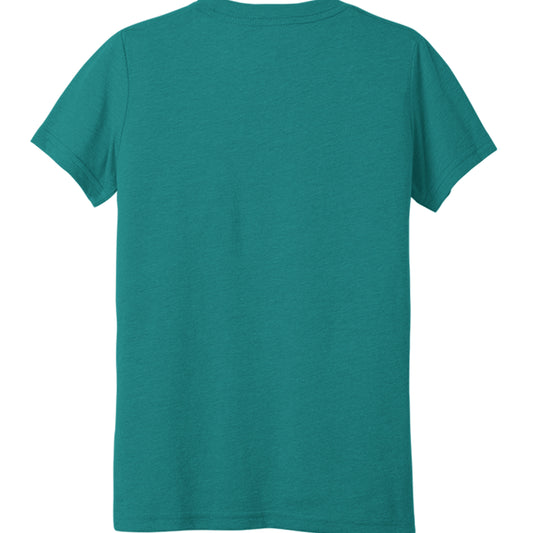 Teal Triblend - 3413Y - BACK