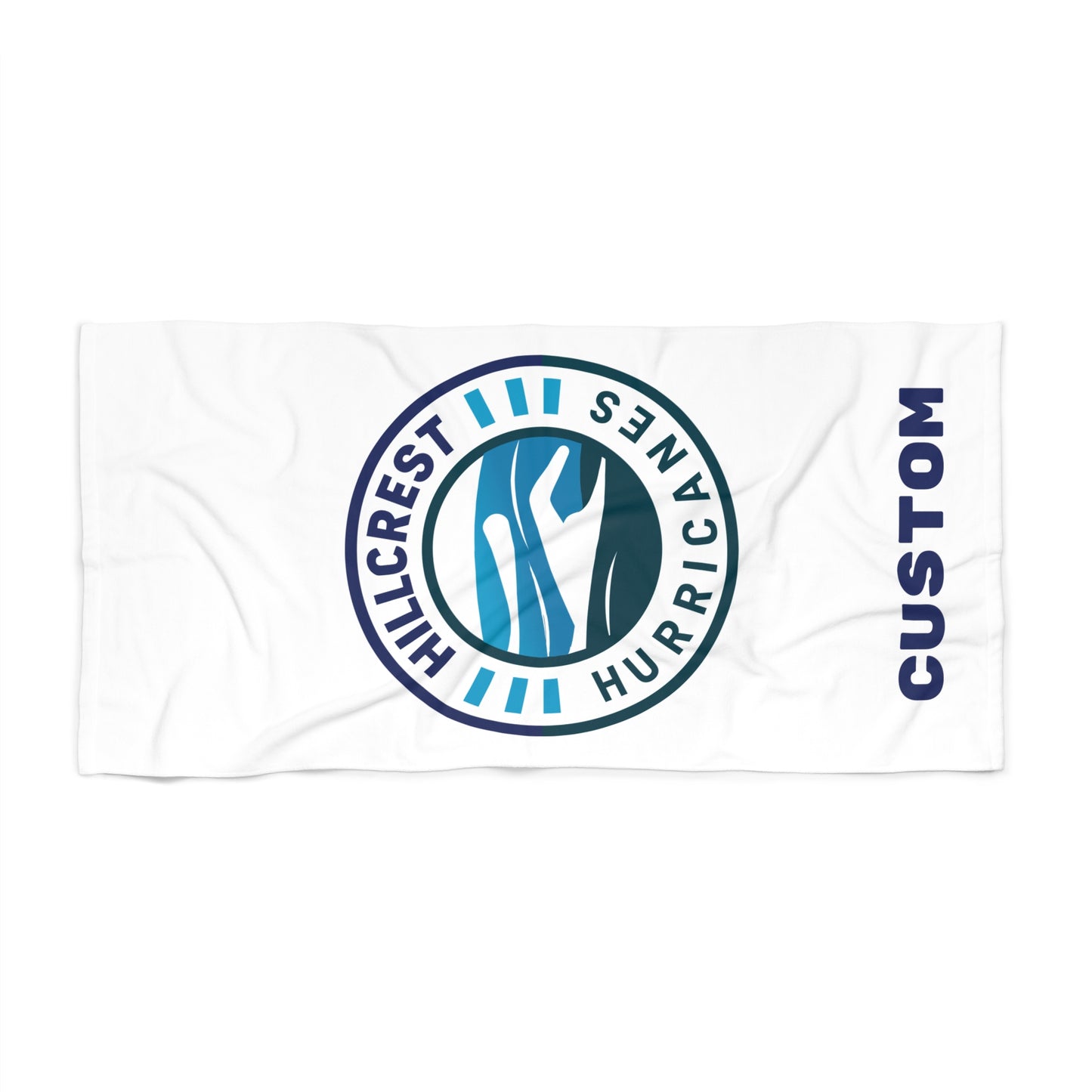 Personalized Hillcrest Hurricanes Pool Towel
