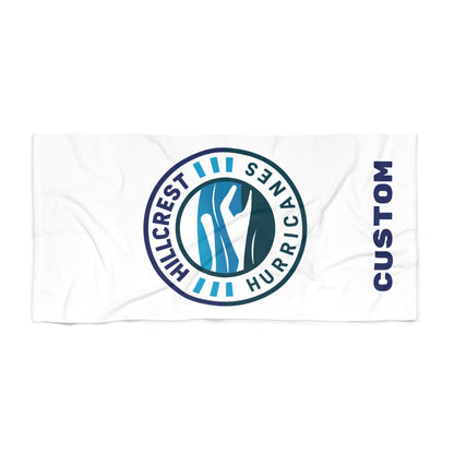 Personalized Hillcrest Hurricanes Pool Towel