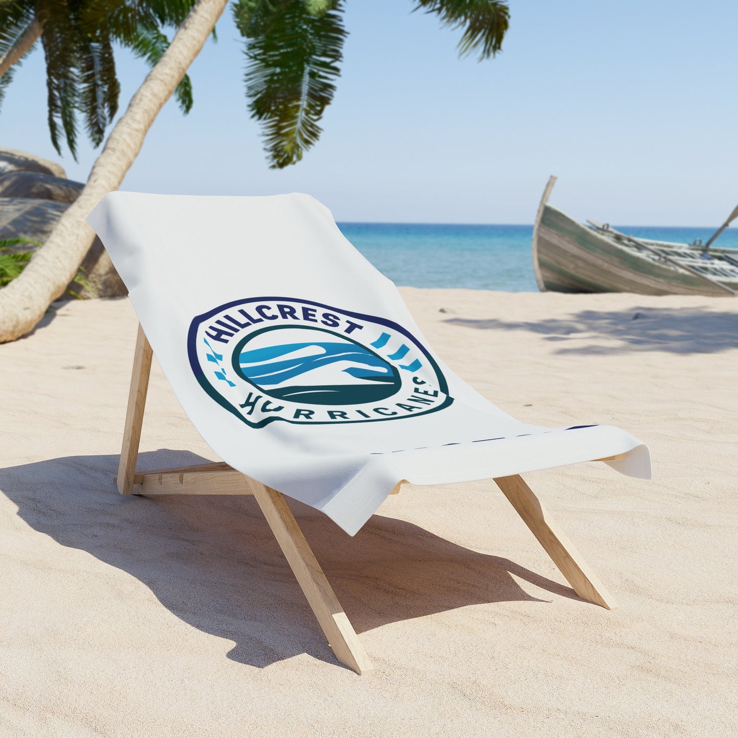 Personalized Hillcrest Hurricanes Pool Towel