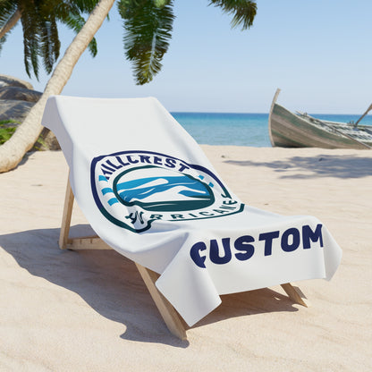 Personalized Hillcrest Hurricanes Pool Towel