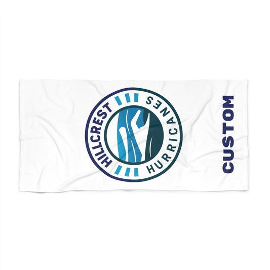 Personalized Hillcrest Hurricanes Pool Towel