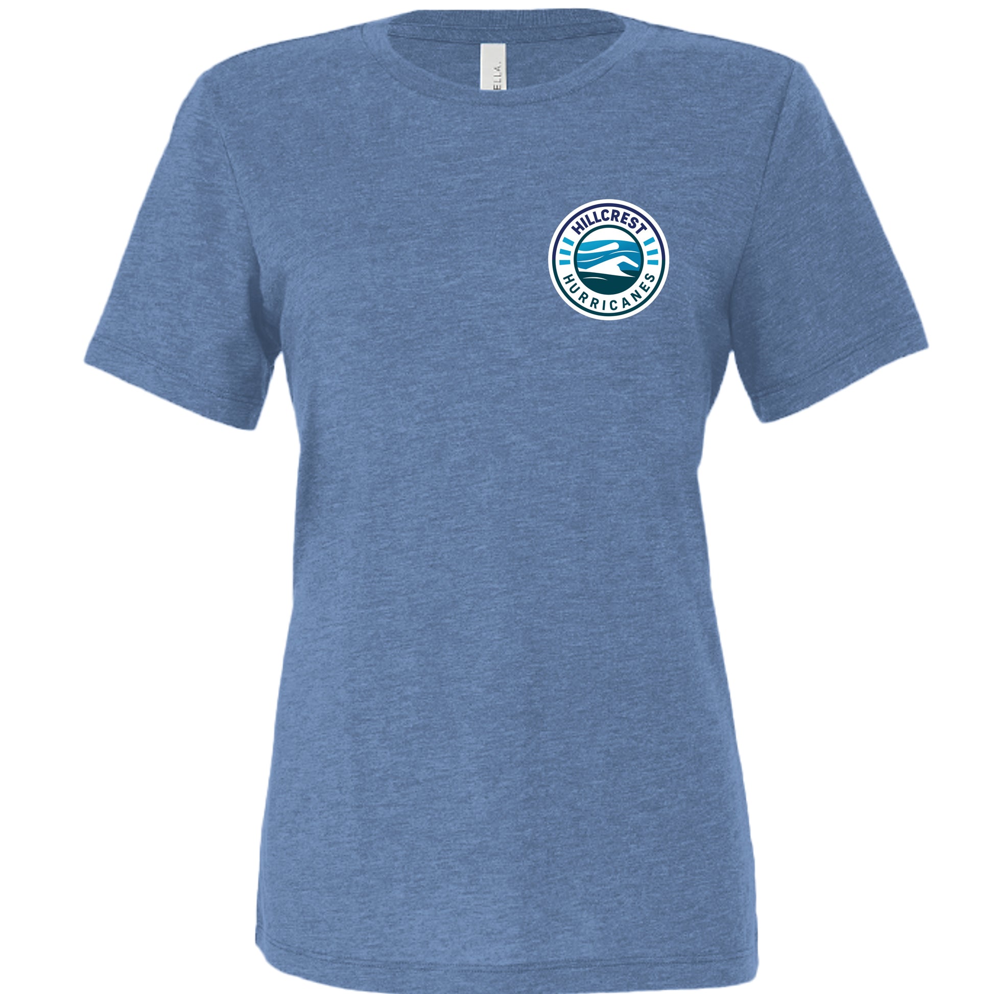 Blue Triblend - 6413 - FRONT