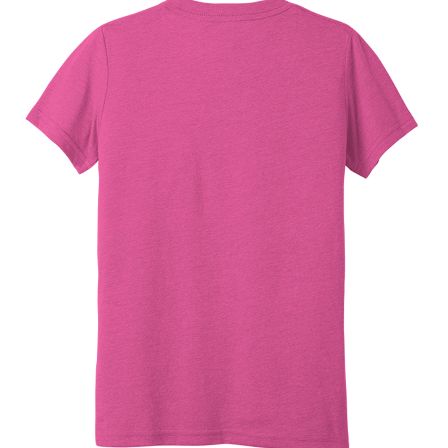 Charity Pink Triblend - 3413Y - BACK