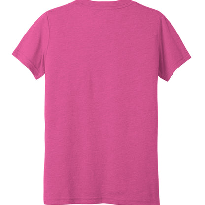 Charity Pink Triblend - 3413Y - BACK