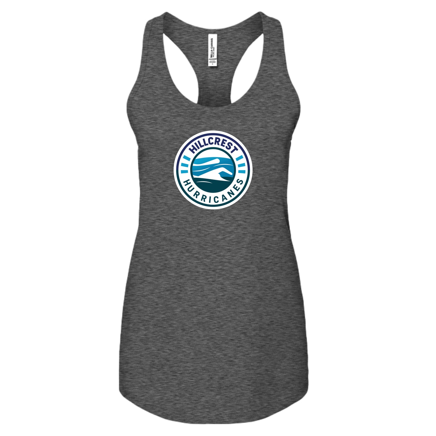 DARK GRY HEATHER - B6008 - FRONT