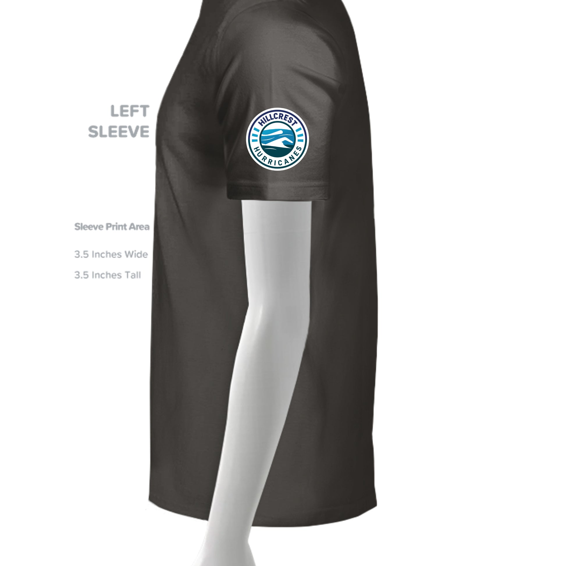 Black Heather - 6405CVC - SLEEVE_LEFT