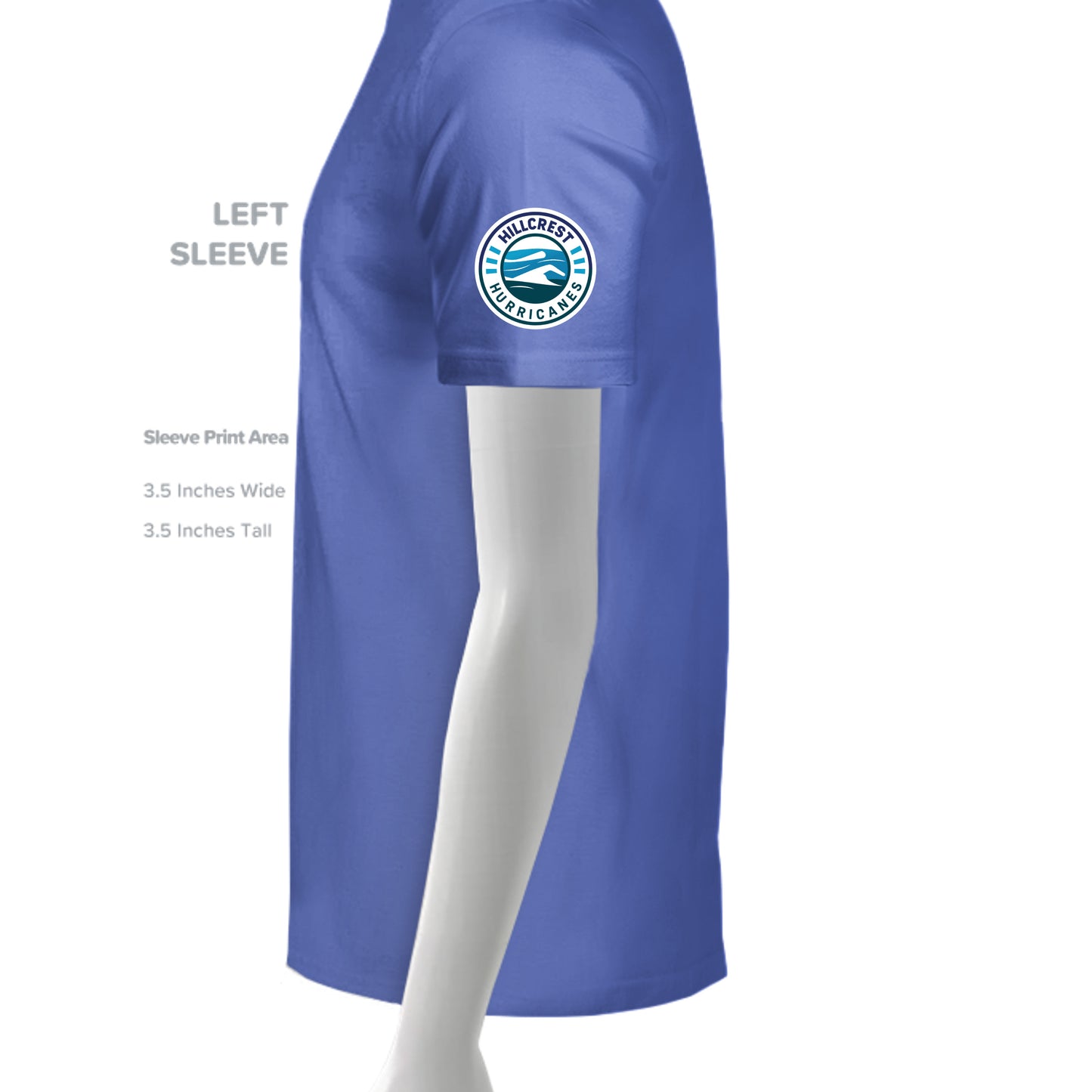 Heather True Royal - 6405CVC - SLEEVE_LEFT