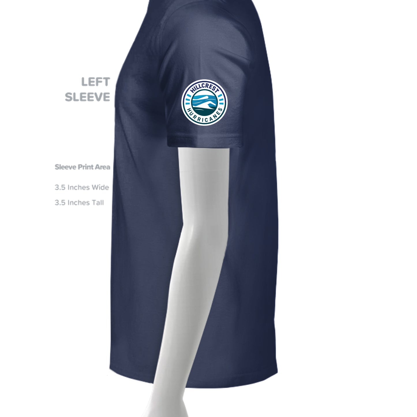SOLID NVY TRBLND - 6413 - SLEEVE_LEFT